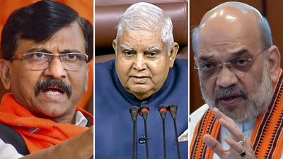 Where is Jagdeep Dhankhar? Sanjay Raut writes to Amit Shah; asks 'what happened to VP?'