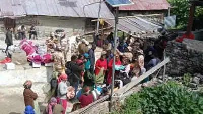 Uttarkashi Cloudburst Horror: Flash Floods Sweep Away Village, People Seen Running For Their Lives