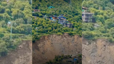 9 Himachal Pradesh families vacate homes due to cracks, sinking land