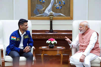 Astronaut Shubhanshu Shukla Returns To India, Receives Heroic Welcome At Delhi Airport