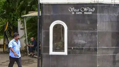 Anil Ambani's residence 'Sea Wind' at Cuffe Parade, in Mumbai, Saturday, Aug. 23. 2025. CBI searches home of Anil Ambani, RCom premises