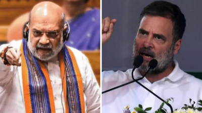 Home Minister Amit Shah Questions Rahul Gandhi’s Morality Over Tearing Manmohan Singh’s Ordinance