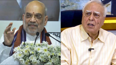 Amit Shah and Kapil Sibal Bills on removal of 'tainted' netas: Kapil Sibal counters Amit Shah's 'morality pitch'; 'Has any BJP minister been arrested?'