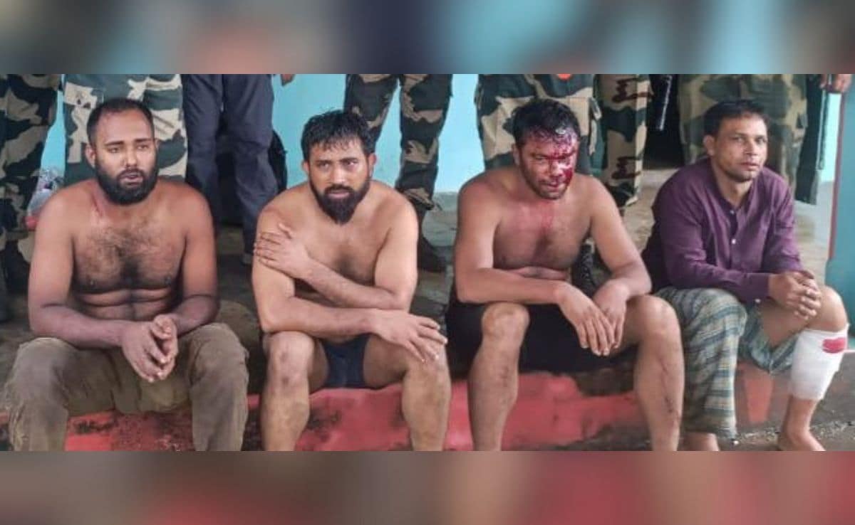 The four Bangladeshi nationals who crossed into India and attacked a villager at night