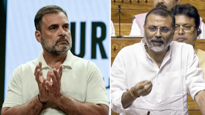 Gen Z Will Force Gandhi Family To Flee India If They Rebel Against Youth: BJP MP Nishikant Dubey