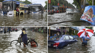 At Least 7 Dead As Record Rain Floods Kolkata; Schools Closed, Metro & Train Services Hit