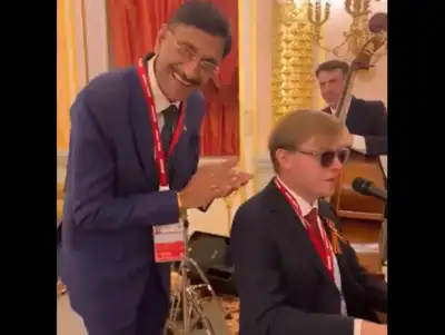 ‘Mera Joota Hai Japani’ strikes a chord at Putin’s Victory Day reception in Moscow; MoS Defence Sanjay Seth shares video | Watch