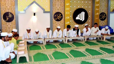 NHRC had directed a criminal and financial probe with focus on alleged illegal recruitments and fraudulent use of madrassa land grants HC stays EOW probe against 558 aided madrassas in UP