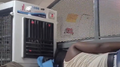 . Watch: Passenger plugs cooler in train socket; meme fest follows