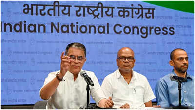 Vote 'chori' row: BJP steps up attack on Congress; claims Pawan Khera has 2 voter ID cards