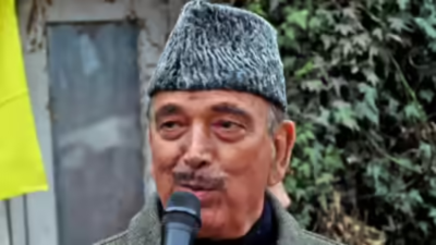 Ghulam Nabi Azad (File photo) Polls for 4 Rajya Sabha seats from J&K and bypoll for 1 from Punjab on October 24