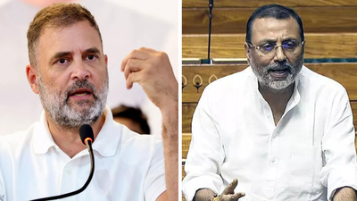BJP MP Nishikant Dubey Compares Rahul Gandhi To Zakir Naik After Congress MP's Colombia Speech