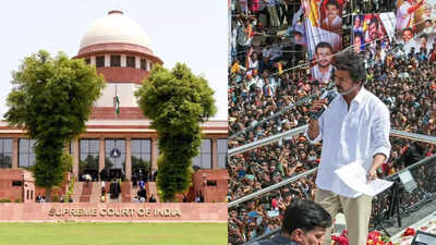 SC on Karur stampede 'Fair investigation citizens' right': SC orders CBI probe into Karur stampede; tragedy claimed 41 lives