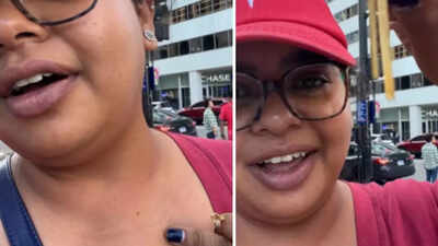'Can't believed it happened': Indian woman narrowly escapes chain snatching in Chicago - video shows her bruises
