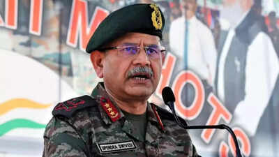Army chief General Upendra Dwivedi Want to stay on world map? Stop backing terror: Army chief to Pak