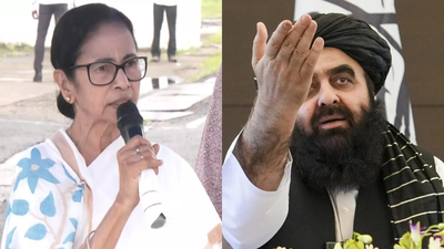 Mamta Banerjee (ANI photo), Amir Khan Muttaqi (PTI photo) Evening news wrap: Mamata questions why gang rape victim was 'out at night'; Afghanistan warns Pakistan after deadly clash & more