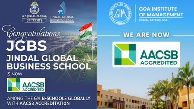Jindal Global Business School, Goa Institute of Management earn AACSB accreditation