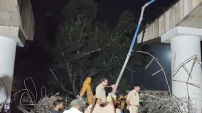 Firozabad: Railway over-bridge collapses; rescue operations under way