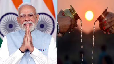 Chhath Puja: PM Modi extends greetings for Kharna Puja; shares folk song by Dinesh Lal Yadav 'Nirahua'