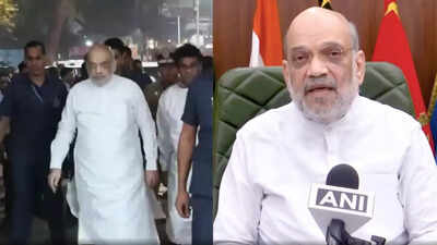 'Taking all possibilities into account': Amit Shah on Delhi blast that killed 8; investigation on