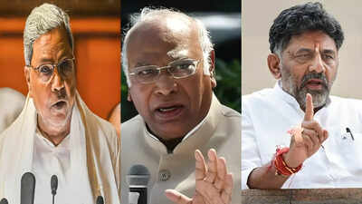 'Secret deal': DK Shivakumar refuses to speak on Karnataka CM row; what Kharge said