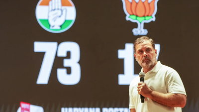 Haryana polls 'stolen', 25 lakh voters were fake in elections: Rahul Gandhi