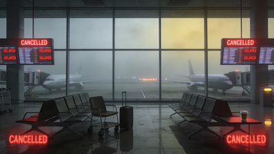 Delhi airport disruption: 228 flights cancelled, 5 diverted amid dense fog; airlines issue travel advisory