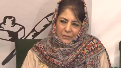 ANI file photo High court junks Mehbooba Mufti’s PIL, with a rap