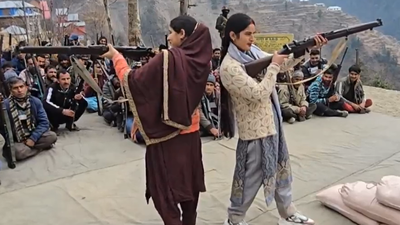 Handling automatic rifles, self-defence: Army trains Village Defence Guards in J&K - watch
