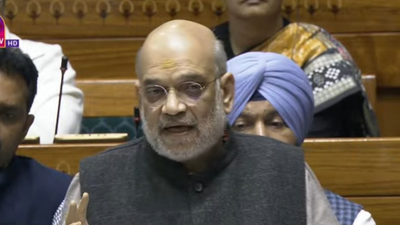 'First Nehru, then Indira and Sonia': Amit Shah lists three instances of 'vote chori' by Congress; triggers protest