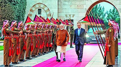 In Jordan, PM backs durable peace, stability in West Asia