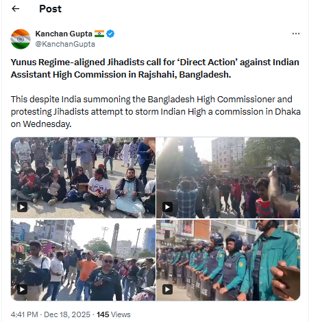 Kanchan Gupta tweet