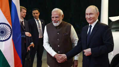 Russian President’s visit turns parts of city into a fortress