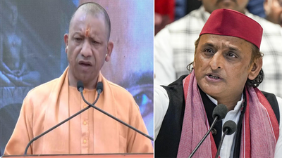 'Desh ke andar do namune hai': Yogi's veiled swipe at Akhilesh, Rahul; SP chief hits back