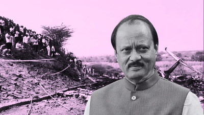 CCTV Footage Shows Ajit Pawar Plane Slamming Into Ground Before Exploding Near Baramati Airport