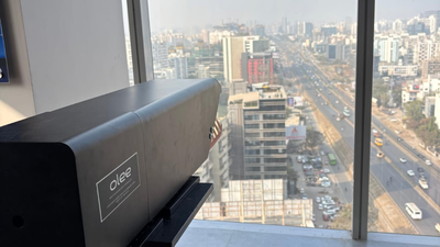 File photo Indian firm demonstrates 20km, 10Gbps indigenous wireless laser comms system