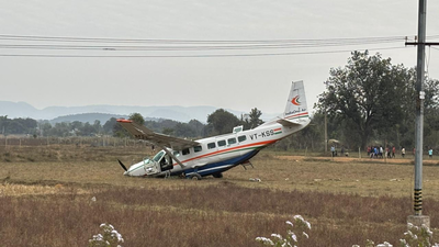 Cessna crashes in Odisha near Rourkela with 6 onboard; no casualties