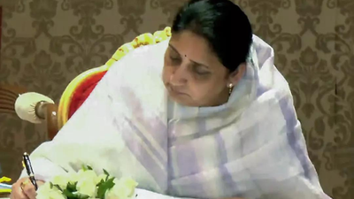 Sunetra Pawar sworn in as Maharashtra deputy CM: Wives who stepped in after powerful husbands to continue political legacy