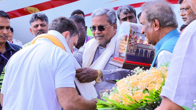 ‘Betrayal to Karnataka’: BJP slams Siddaramaiah govt; accuses Cong of choosing Rahul Gandhi over German Chancellor welcome