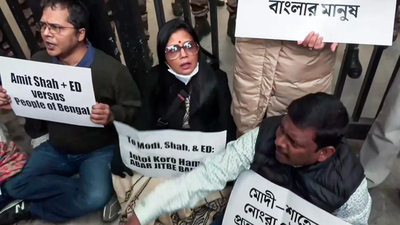 ED raids at I-PAC: After getting detained, Mahua Moitra says 'Bengal will teach them a lesson'; accuses Centre of targeting TMC