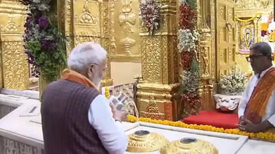 ‘Thousand years since first attack’: PM Modi at Somnath ‘swabiman parv’; shares pictures