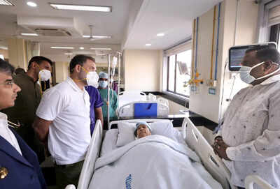Indore water contamination: Rahul Gandhi visits families of deceased