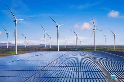 Representative image Driven by renewable sources, India’s installed energy capacity rises by nearly 36% over 5 years