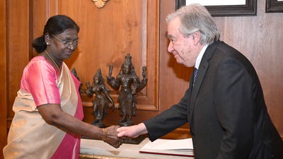UN Chief Antonio Guterres Meets President Murmu, Says India Is Proving Clean Energy Growth Possible