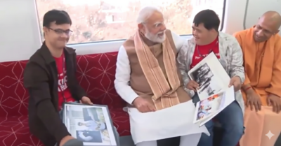 PM Modi Inaugurates India’s Fastest Metro In Meerut, Namo Bharat Corridor
