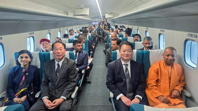 'Namaste' In Japan: Young Indian Origin Boy Touches Yogi Adityanath Feet Recites Sacred Shlokas