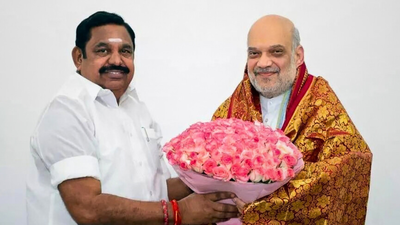 Edappadi Palaniswamy and Amit Shah (R) (File photo) Jayalalithaa to EPS: The BJP-AIADMK on-off relationship