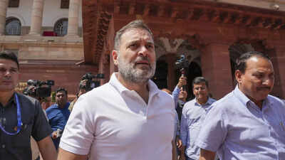 Defamation case: Rahul Gandhi records statement in Sultanpur court over remarks on Amit Shah