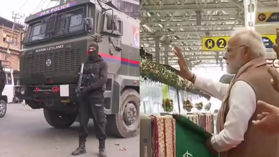 Evening news wrap: Two JeM terrorists killed in Army operation in J&K's Kishtwar; PM Modi flags off Meerut Metro & more
