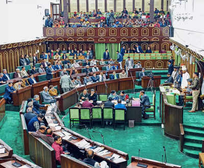 J&K: Sajad Lone pushes for Article 370 in LG’s speech, Speaker rejects